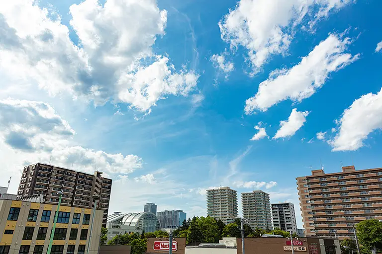 札幌の風景のフリー写真素材
