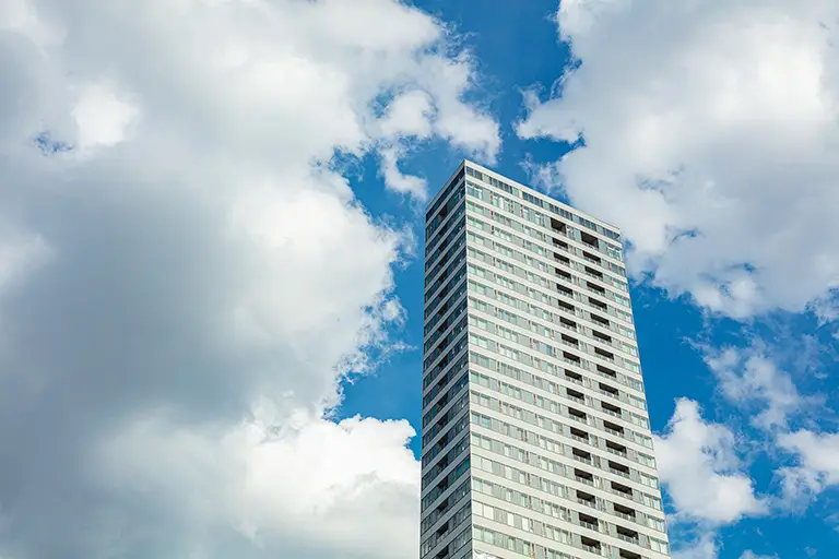 高層マンションのフリー写真素材