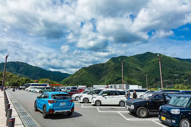 談合坂サービスエリアのフリー写真素材