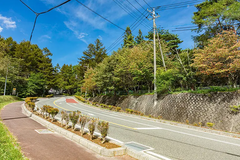 清里県道11号のフリー写真素材