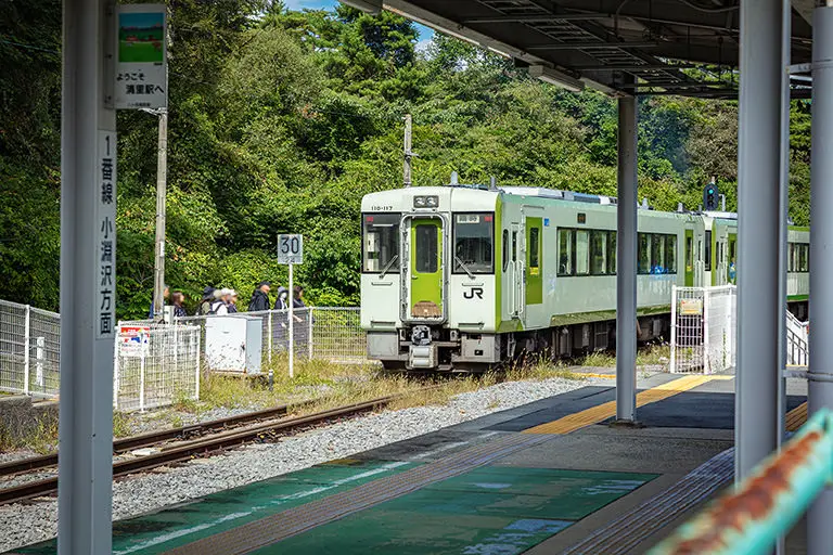 キハ110系 小海線のフリー写真素材
