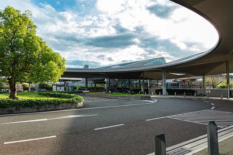 竜王駅 北口のフリー写真素材