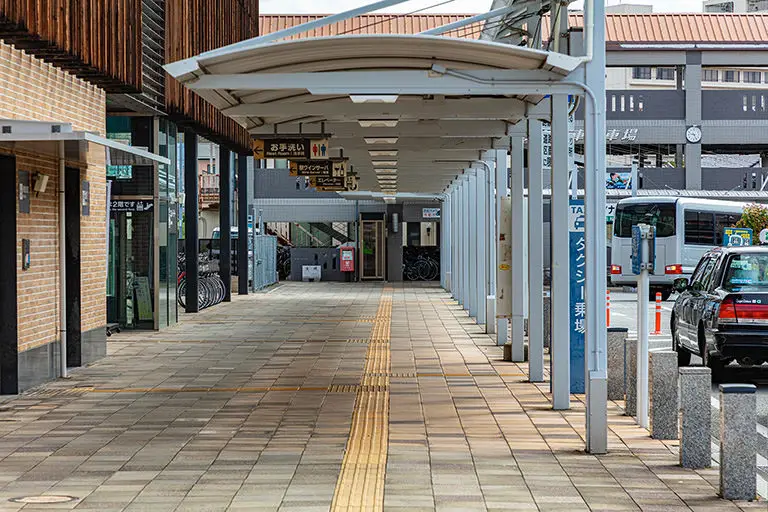 石和温泉駅周辺のフリー写真素材
