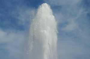 噴水のフリー写真素材