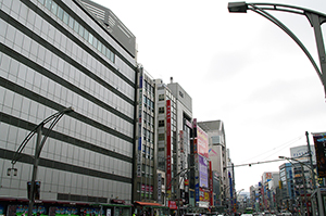 上野市街のフリー写真素材