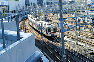 東武鉄道のフリー写真素材