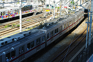 東武鉄道のフリー写真素材