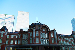 東京駅周辺のフリー写真素材