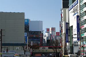 渋谷のフリー写真素材