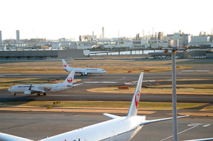 羽田空港のフリー写真素材