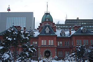 北海道庁旧本庁舎（赤れんが庁舎）のフリー写真素材