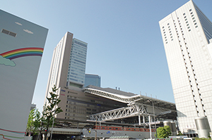 大阪駅のフリー写真素材
