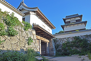 福岡城のフリー写真素材