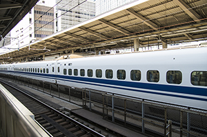 N700系新幹線「こだま」のフリー写真素材