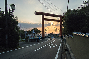 筑波山神社のフリー写真素材