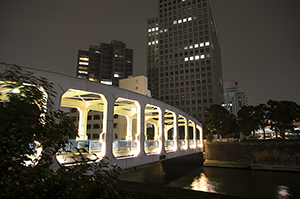 豊海橋のフリー写真素材