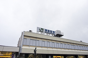 JR津田沼駅のフリー写真素材