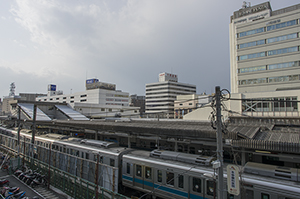 藤沢駅のフリー写真素材