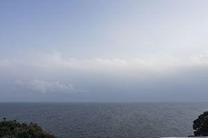 江の島の海のフリー写真素材