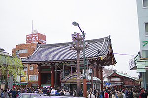 浅草寺のフリー写真素材