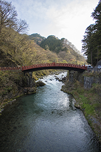 神橋(日光)のフリー写真素材