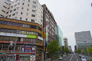札幌駅北口周辺のフリー写真素材