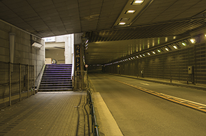 乃木坂トンネルのフリー写真素材