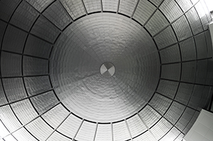 名古屋市科学館の球体オブジェのフリー写真素材