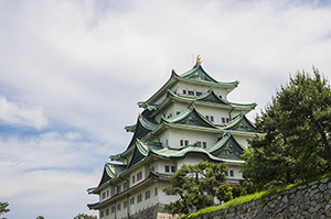 名古屋城のフリー写真素材