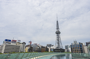 名古屋テレビ塔のフリー写真素材