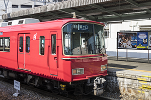 名鉄6000系電車のフリー写真素材