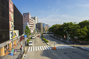名古屋神宮前駅前のフリー写真素材