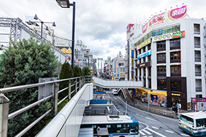 松戸市街のフリー写真素材