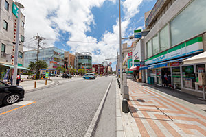 那覇国際通りのフリー写真素材