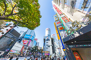 渋谷のフリー写真素材