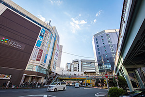 五反田駅周辺のフリー写真素材