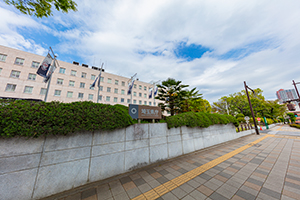 埼玉県庁付近のフリー写真素材