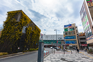 浦和駅東口周辺のフリー写真素材