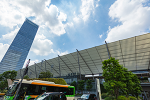 東京駅八重洲口のフリー写真素材