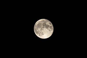 満月のフリー写真素材
