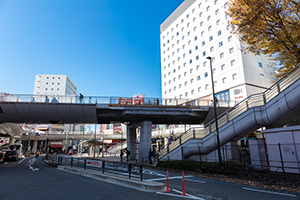 立川駅南口周辺のフリー写真素材