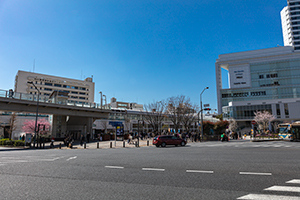 横浜 桜木町駅周辺のフリー写真素材
