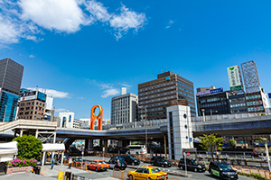 上野駅周辺のフリー写真素材