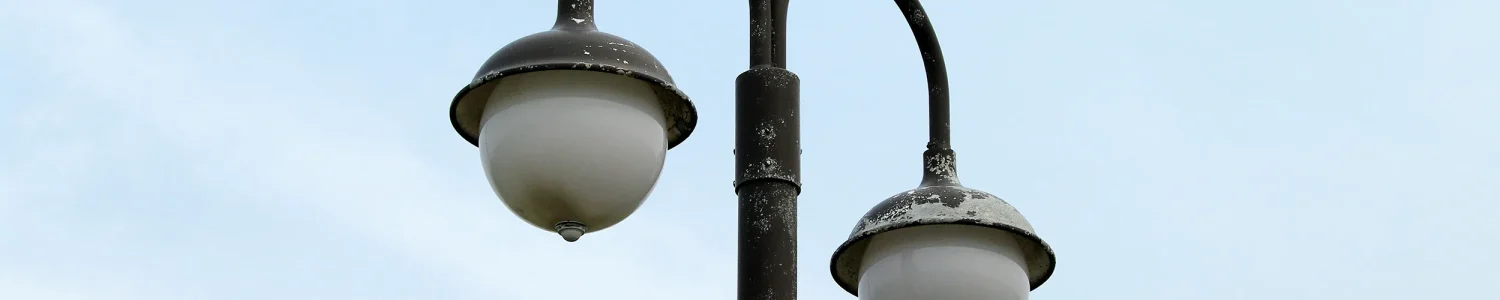 電柱・電灯のフリー写真素材